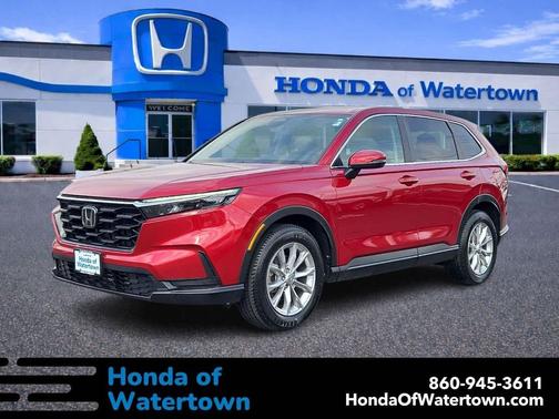 Radiant Red Metallic 2025 Honda CR-V EX AWD