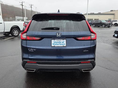 Canyon River Blue Metallic 2025 Honda CR-V Hybrid Sport Touring AWD
