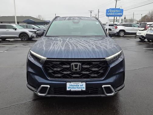 Canyon River Blue Metallic 2025 Honda CR-V Hybrid Sport Touring AWD