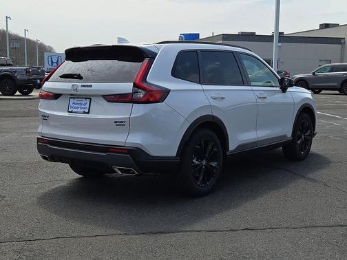 Platinum White Pearl 2026 Honda CR-V Hybrid Sport Touring AWD