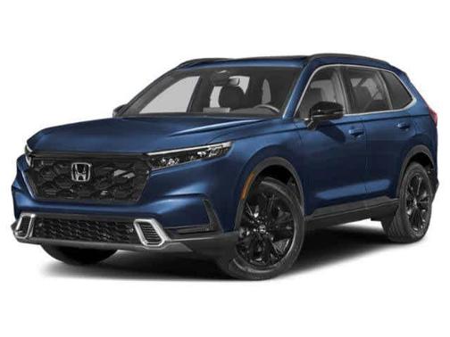 Canyon River Blue Metallic 2025 Honda CR-V Hybrid Sport Touring AWD