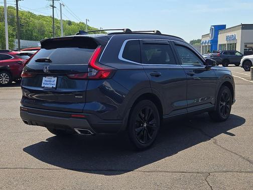 Canyon River Blue Metallic 2025 Honda CR-V Hybrid Sport Touring AWD
