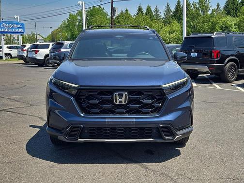 Canyon River Blue Metallic 2025 Honda CR-V Hybrid Sport Touring AWD