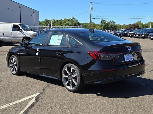 Crystal Black Pearl 2026 Honda Civic Hybrid Sport Touring