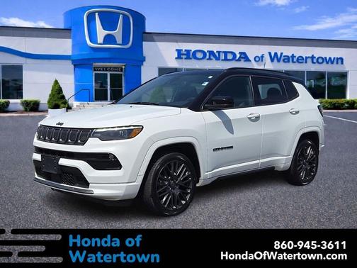Bright White Clearcoat 2022 Jeep Compass High Altitude