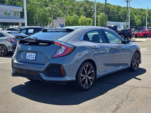 GRAY 2018 Honda Civic LX