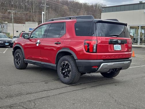 Radiant Red Metallic II 2026 Honda Passport AWD TrailSport Elite