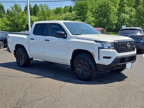 Glacier White 2022 Nissan Frontier S