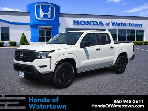 Glacier White 2022 Nissan Frontier S