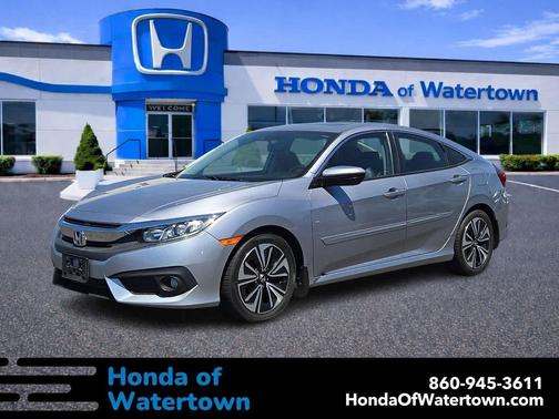 Lunar Silver Metallic 2016 Honda Civic EX-L