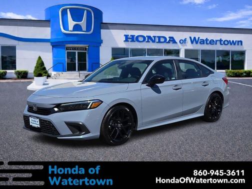 Sonic Gray Pearl 2024 Honda Civic Sport
