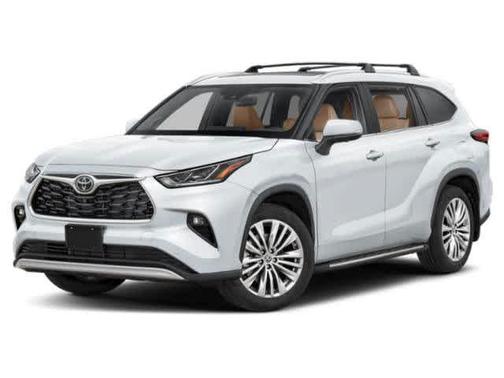 Wind Chill Pearl 2023 Toyota Highlander Platinum