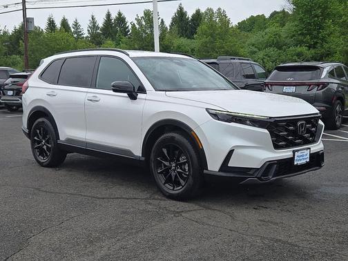 PLATINUM_WHITE 2026 Honda CR-V Hybrid Sport AWD