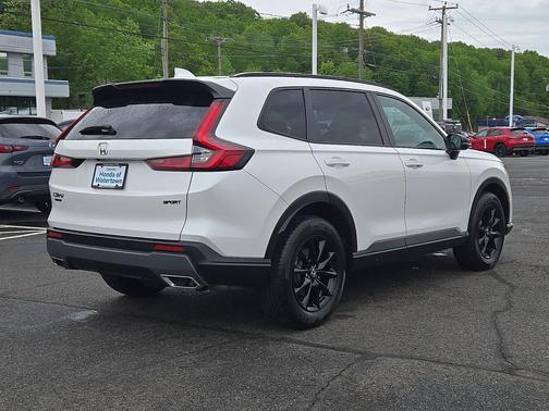 PLATINUM_WHITE 2026 Honda CR-V Hybrid Sport AWD