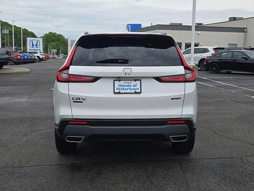 PLATINUM_WHITE 2026 Honda CR-V Hybrid Sport AWD