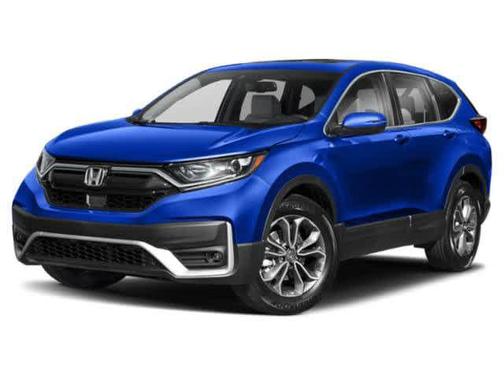 Aegean Blue Metallic 2022 Honda CR-V AWD EX-L