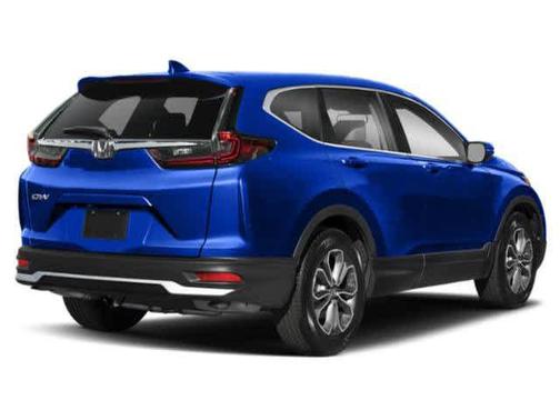 Aegean Blue Metallic 2022 Honda CR-V AWD EX-L