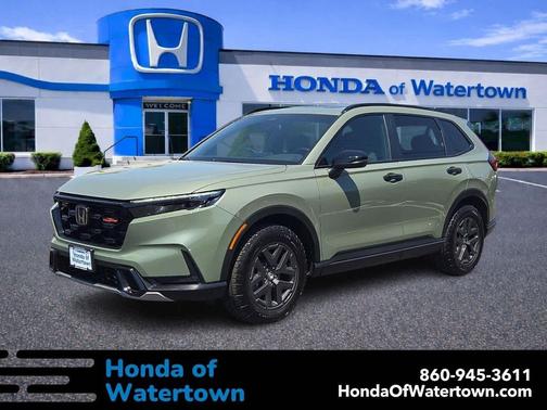 ASH_GREEN_METAL 2026 Honda CR-V Hybrid TrailSport AWD