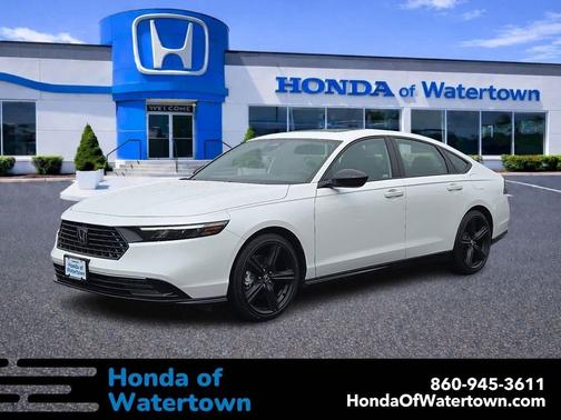 PLATINUM_WHITE 2026 Honda Accord Hybrid Sport-L