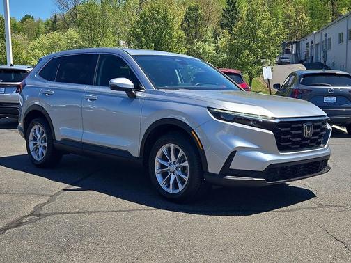 Solar Silver Metallic 2025 Honda CR-V EX-L AWD