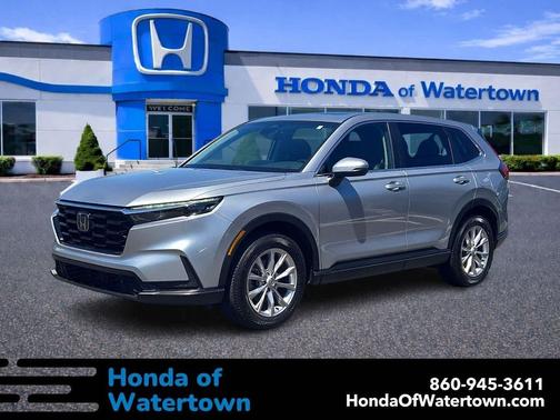 Solar Silver Metallic 2025 Honda CR-V EX-L AWD