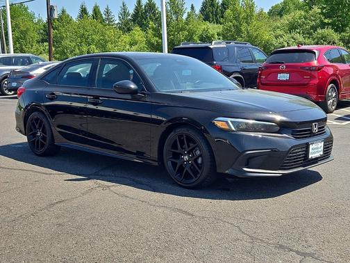 Crystal Black Pearl 2024 Honda Civic Sport