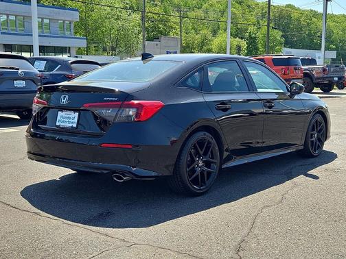 Crystal Black Pearl 2024 Honda Civic Sport