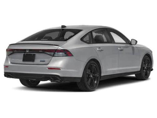 Solar Silver Metallic 2024 Honda Accord Hybrid Sport-L
