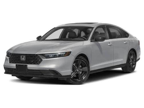 Solar Silver Metallic 2024 Honda Accord Hybrid Sport-L