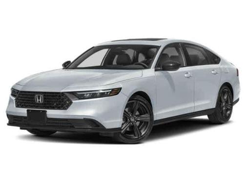 Solar Silver Metallic 2024 Honda Accord Hybrid Sport-L