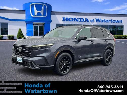 Meteorite Gray Metallic 2025 Honda CR-V Hybrid Sport AWD