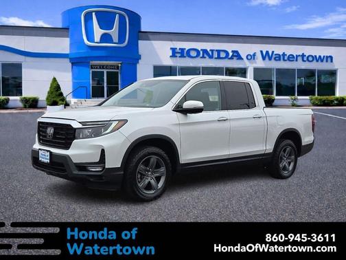 Platinum White Pearl 2023 Honda Ridgeline RTL-E