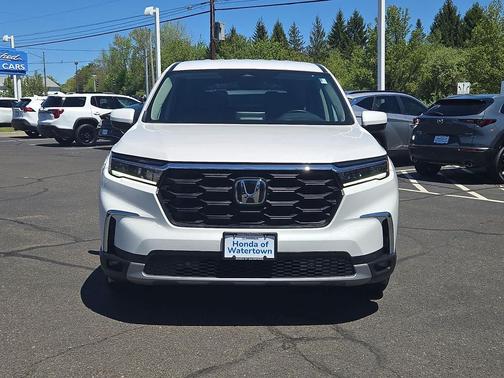 Platinum White Pearl 2023 Honda Pilot AWD EX-L 7 Passenger