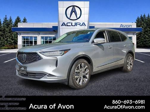 Lunar Silver Metallic 2023 Acura MDX Technology Package