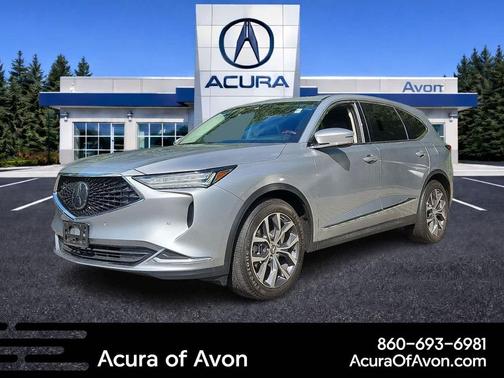 Lunar Silver Metallic 2023 Acura MDX Technology Package