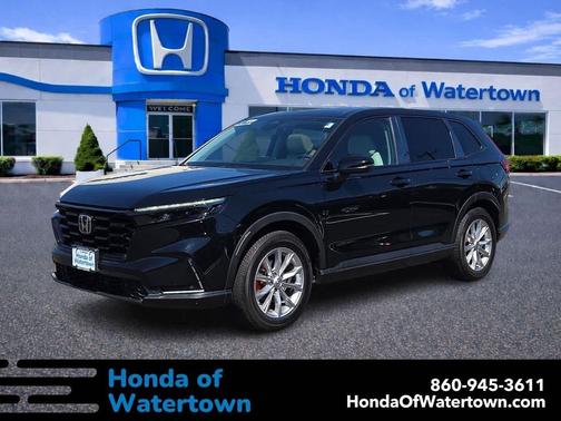 Crystal Black Pearl 2025 Honda CR-V EX-L AWD