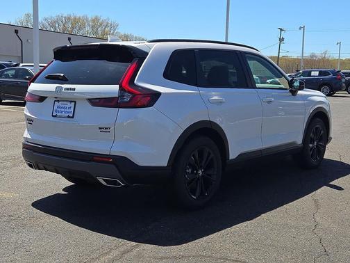Platinum White Pearl 2026 Honda CR-V Hybrid Sport Touring AWD