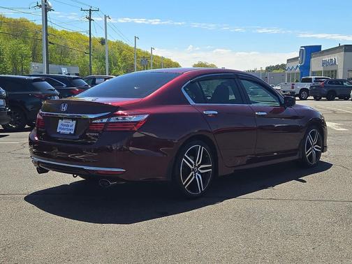 MAROON 2017 Honda Accord Sport