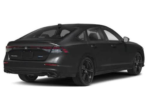 Crystal Black Pearl 2025 Honda Accord Hybrid Sport-L