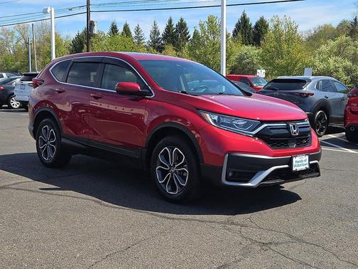 Radiant Red Metallic 2021 Honda CR-V AWD EX-L