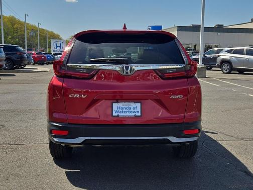 Radiant Red Metallic 2021 Honda CR-V AWD EX-L