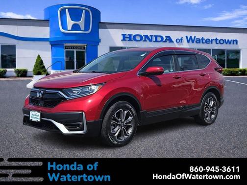 Radiant Red Metallic 2021 Honda CR-V AWD EX-L