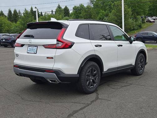 Platinum White Pearl 2026 Honda CR-V Hybrid TrailSport AWD