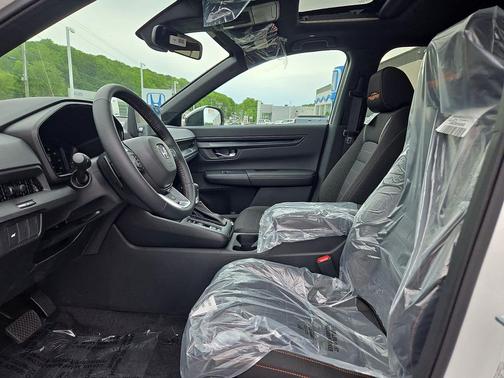 Platinum White Pearl 2026 Honda CR-V Hybrid TrailSport AWD
