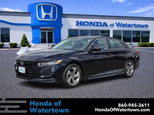 Crystal Black Pearl 2018 Honda Accord EX-L 2.0T