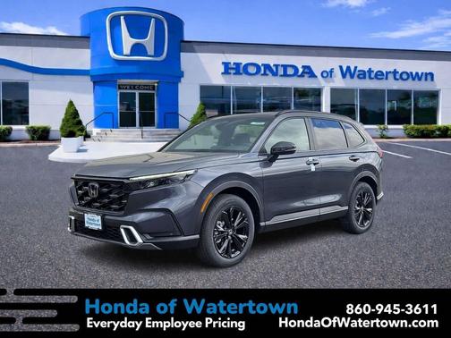 Meteorite Gray Metallic 2026 Honda CR-V Hybrid Sport Touring AWD