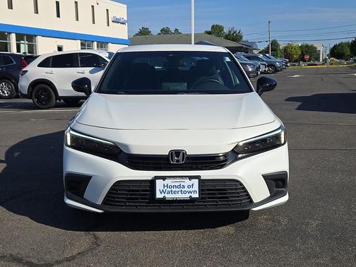 Platinum White Pearl 2024 Honda Civic Sport