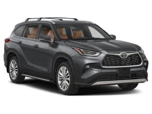 Midnight Black Metallic 2023 Toyota Highlander Platinum