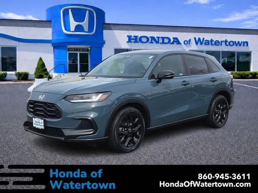 Nordic Forest Pearl 2023 Honda HR-V AWD Sport