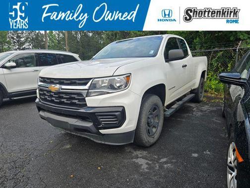 Summit White 2021 Chevrolet Colorado WT